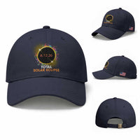 Colorful Paint Splatter 2026 Total Solar Eclipse Totality Astronomy Baseball Cap