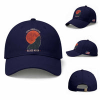 Total Lunar Eclipse March 3 2026 Baseball Cap Constellation Wolf Souvenir Graphic