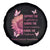 Breast Cancer Awareness Spare Tire Cover Support Admire Honor Pink Sunflower