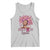 Breast Cancer Awareness Tank Top Black Afro Woman Support Squad Pink Ribbon Sunflower