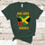 Jamaica T Shirt One Love Jamaica Flag Jamaican Caribbean Love Jamaica Reggae - Wonder Print Shop