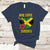 Jamaica T Shirt One Love Jamaica Flag Jamaican Caribbean Love Jamaica Reggae - Wonder Print Shop