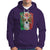 Sugar Skull Mexican Flag Hoodie Viva Mexico Hispanic Heritage Month - Wonder Print Shop