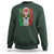 Sugar Skull Mexican Flag Sweatshirt Viva Mexico Hispanic Heritage Month - Wonder Print Shop