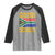 Funny South Africa Rugby Raglan Shirt If Rugby Was Easy They'd Call It Football