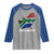 South Africa Pride Raglan Shirt South African Flag Map