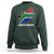 South Africa Pride Sweatshirt South African Flag Map - Wonder Print Shop