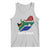 South Africa Pride Tank Top South African Flag Map