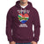 South Africa Hoodie I'm Married To A South African Nothing Scares Me Funny - Wonder Print Shop