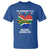 South Africa T Shirt I'm Married To A South African Nothing Scares Me Funny - Wonder Print Shop