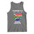 Funny South Africa Tank Top I'm Married To A South African Nothing Scares Me