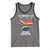 Funny South Africa Tank Top I'm Married To A South African Nothing Scares Me