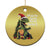 Dinosaur Christmas Christmas Ornament Fa Ra Ra Ra Rawr Xmas Tree Santa Rex Lover - Wonder Print Shop