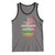 African American Roots Tank Top American Grown With African Roots US Flag Tree