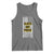 African American Tank Top Black And Proud US Flag BHM