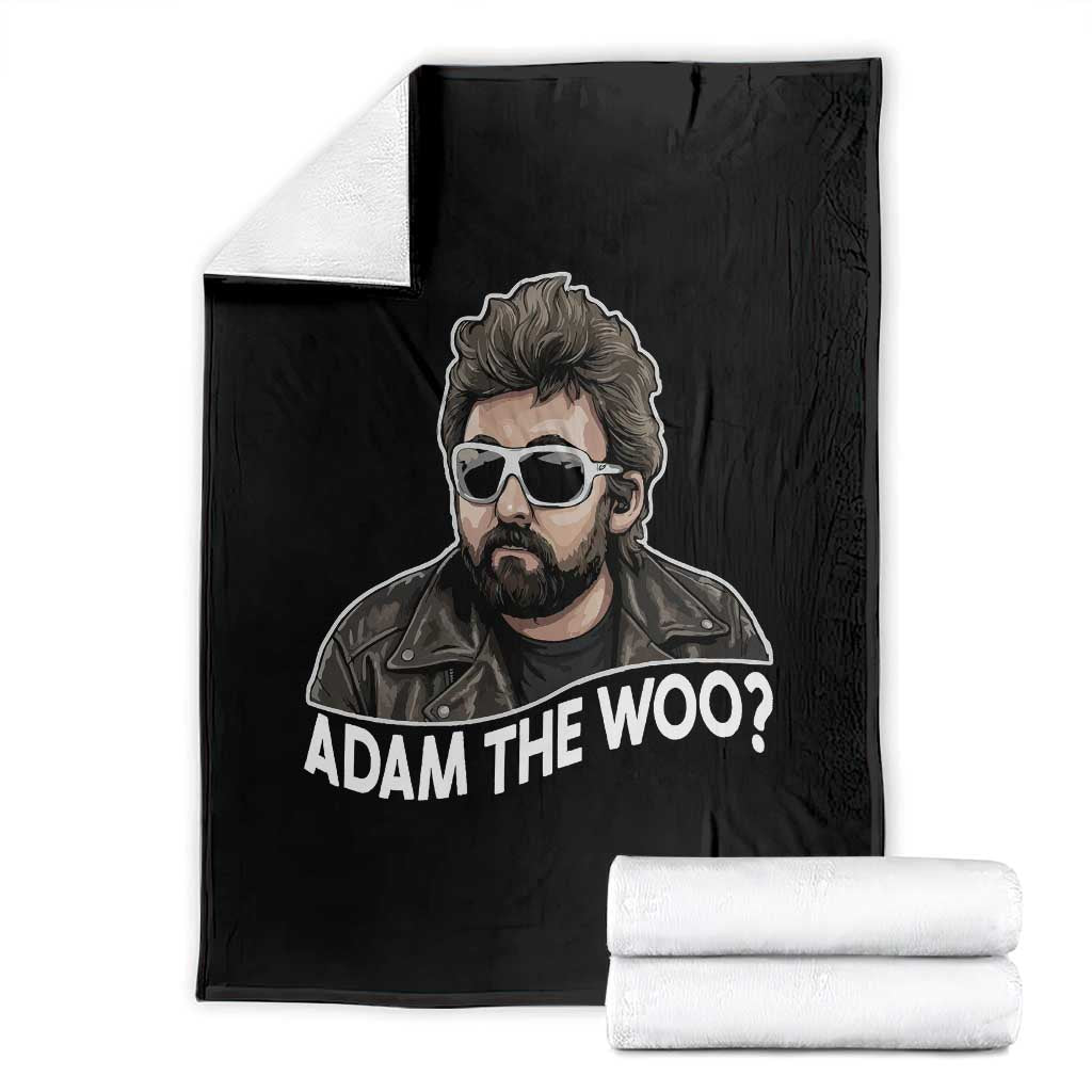 Adam Inspired Graphic Throw Blanket The Woo Memorial Tribute - Wonder Print Shop