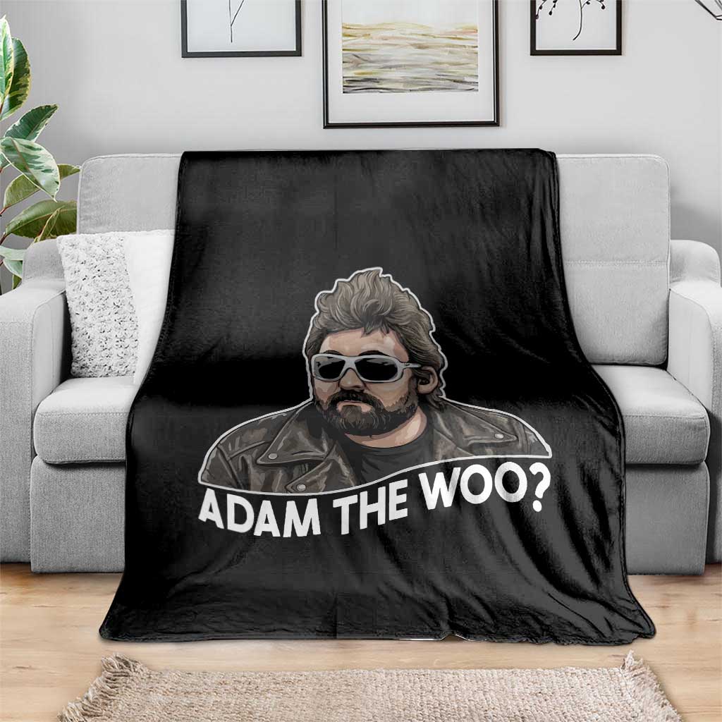 Adam Inspired Graphic Throw Blanket The Woo Memorial Tribute - Wonder Print Shop