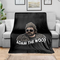 Adam Inspired Graphic Throw Blanket The Woo Memorial Tribute - Wonder Print Shop