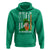 Funny Biden St Patricks Day Hoodie Merry 4th of Saint Patrick Uh Uh Leprechaun American Flag