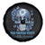 Blue Sugar Skull Diabetes Awareness Spare Tire Cover Dead Pancreas Society