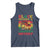 Black History Is American History Tank Top African American Pride Flag Raised Fist