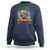 Funny Mardi Gras Sweatshirt Let The Shenanigans Begin Mask Carnival Lover - Wonder Print Shop