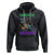 Funny Mardi Gras Dinosaur Hoodie Mardi Grawr Rex - Wonder Print Shop