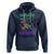 Funny Mardi Gras Dinosaur Hoodie Mardi Grawr Rex - Wonder Print Shop