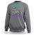 Funny Mardi Gras Dinosaur Sweatshirt Mardi Grawr Rex - Wonder Print Shop