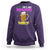 Funny Mardi Gras Drinking Couple Matching Sweatshirt He's My Drunker Half - Wonder Print Shop