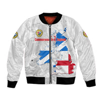Commonwealth Of England Map Bomber Jacket Historical British Isles Flag Silhouette