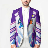 Glasgow 2026 Blazer Scotland Dynamic Geometric Athlete Graphic Art