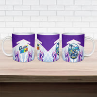 Glasgow 2026 Ceramic Mug Scotland Dynamic Geometric Athlete Graphic Art