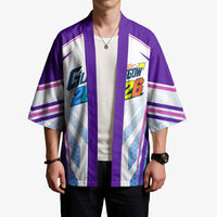 Glasgow 2026 Kimono Scotland Dynamic Geometric Athlete Graphic Art