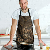Greek Mythology Tartarus Apron Chained Titans Classical Art Greek Key Pattern