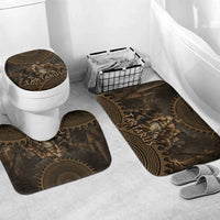 Greek Mythology Tartarus Bathroom Set Chained Titans Classical Art Greek Key Pattern