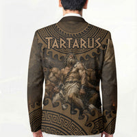 Greek Mythology Tartarus Blazer Chained Titans Classical Art Greek Key Pattern