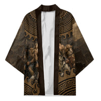 Greek Mythology Tartarus Kimono Chained Titans Classical Art Greek Key Pattern
