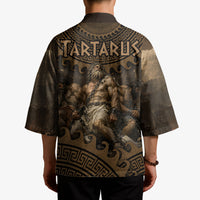 Greek Mythology Tartarus Kimono Chained Titans Classical Art Greek Key Pattern