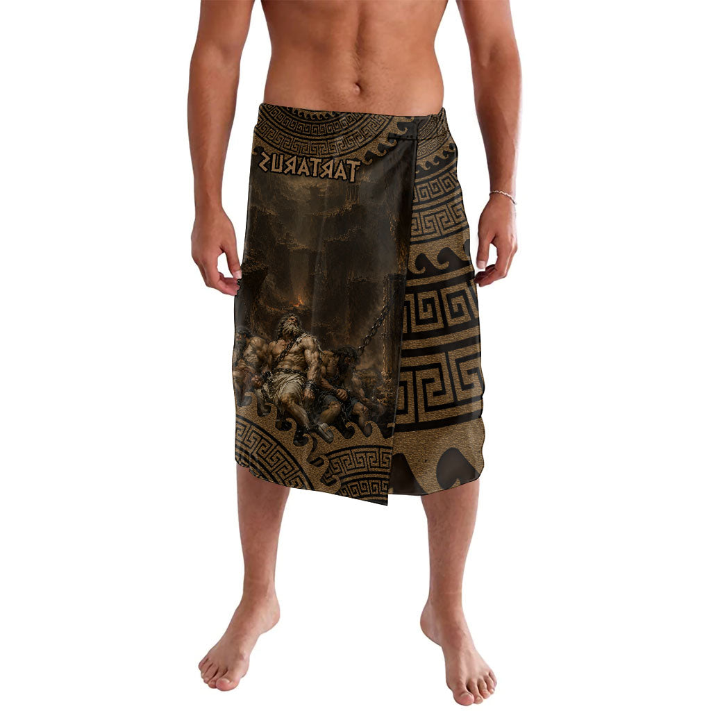 Greek Mythology Tartarus Lavalava Chained Titans Classical Art Greek Key Pattern