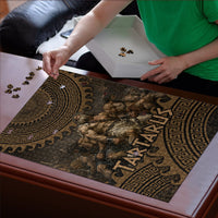 Greek Mythology Tartarus Puzzle Chained Titans Classical Art Greek Key Pattern