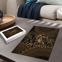 Greek Mythology Tartarus Puzzle Chained Titans Classical Art Greek Key Pattern
