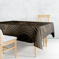 Greek Mythology Tartarus Tablecloth Chained Titans Classical Art Greek Key Pattern
