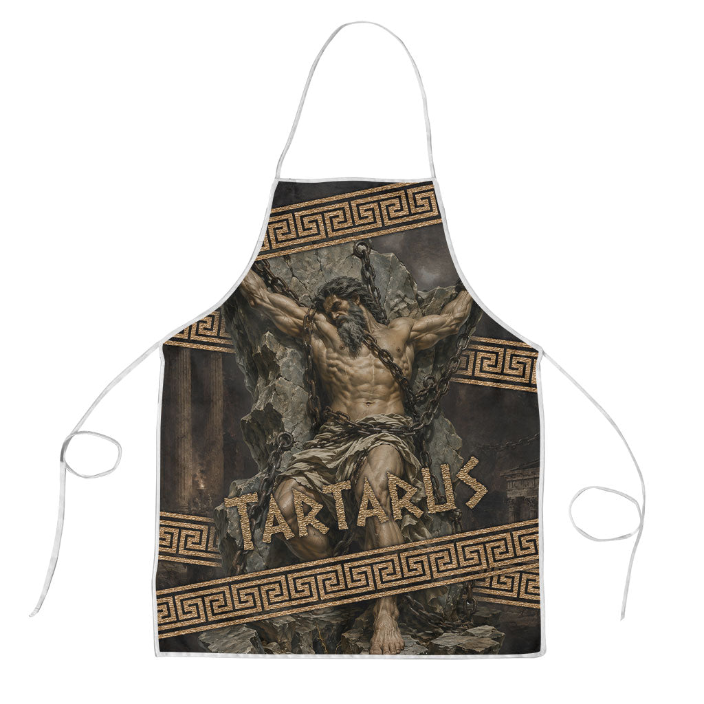 Tartarus Greek Mythology Apron Chained Titan Classical Art