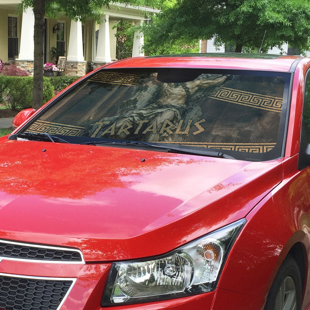 Tartarus Greek Mythology Auto Sun Shade Chained Titan Classical Art