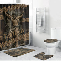 Tartarus Greek Mythology Bathroom Set Chained Titan Classical Art