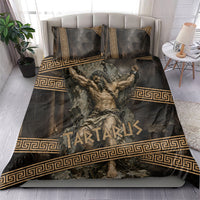 Tartarus Greek Mythology Bedding Set Chained Titan Classical Art