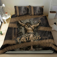 Tartarus Greek Mythology Bedding Set Chained Titan Classical Art