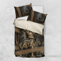 Tartarus Greek Mythology Bedding Set Chained Titan Classical Art
