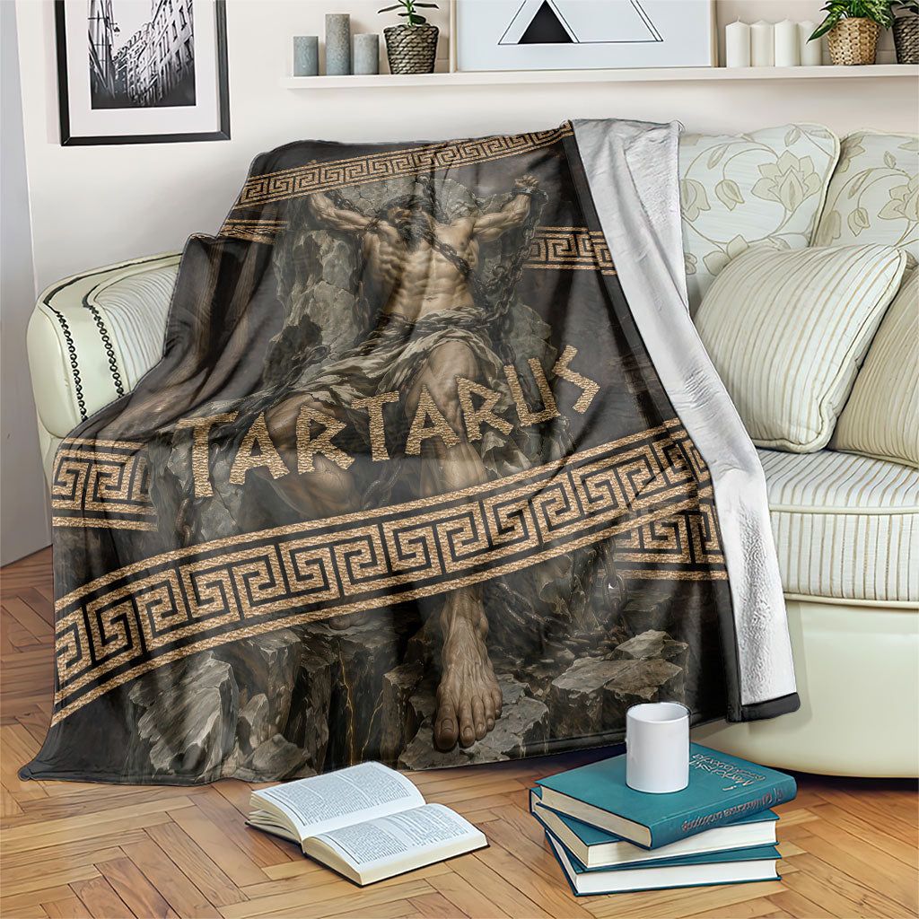 Tartarus Greek Mythology Blanket Chained Titan Classical Art